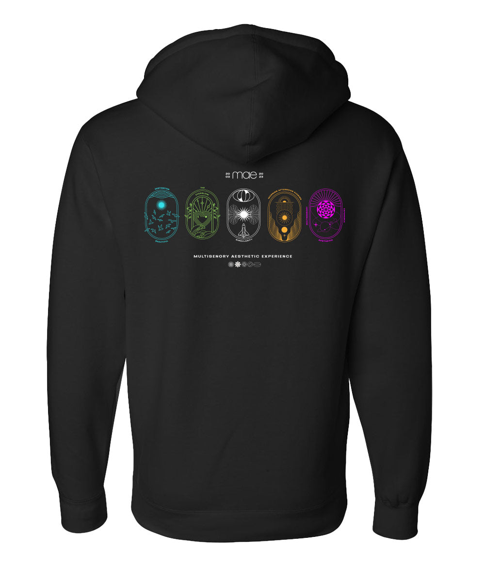 Mae 20 Year Retro Future Hooded Sweatshirt